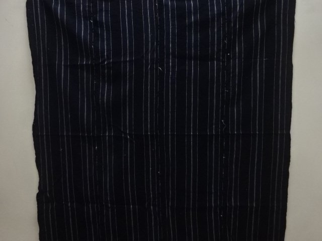 アンティーク　縞木綿4巾